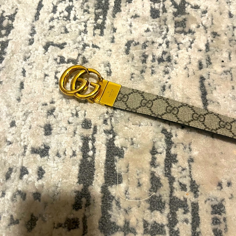 Authentic Gucci GG Marmont reversible belt